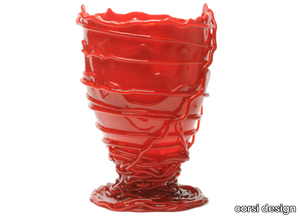 POMPITU II - Resin vase _ corsi design