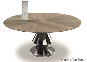 GRAND PALAIS - Round wooden table _ Costantini Pietro