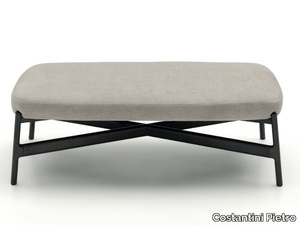 OSCAR - Upholstered fabric footstool _ Costantini Pietro