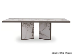 JET SET - Rectangular ceramic table _ Costantini Pietro