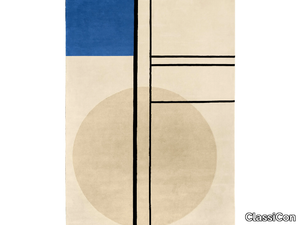 DE STIJL - Rectangular wool rug _ ClassiCon