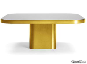 BOW COFFEE TABLE NO. 6 - Rectangular brass coffee table _ ClassiCon