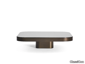 BOW COFFEE TABLE NO. 1 - Square brass coffee table _ ClassiCon