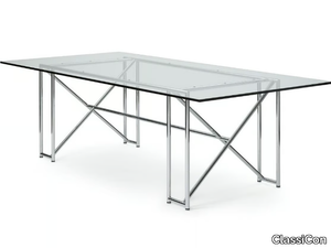 DOUBLE X - Rectangular dining table _ ClassiCon