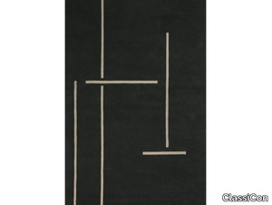 MONOLITH - Rectangular handmade wool rug _ ClassiCon