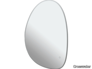 MADA - Wall-mounted mirror with integrated lighting _ Crosswater