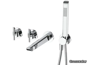 FOILE - Recessed shower set with hand shower _ Crosswater