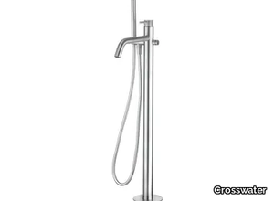 3ONE6 - Floor standing bathtub mixer with hand shower _ Crosswater