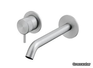 3ONE6 - 2 hole wall-mounted washbasin tap _ Crosswater