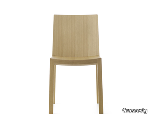 BIANCA R - Solid wood chair _ Crassevig