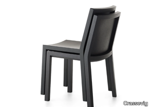 BIANCA RS - Stackable solid wood chair _ Crassevig