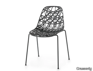 NETT R/4L - Stackable polypropylene chair _ Crassevig