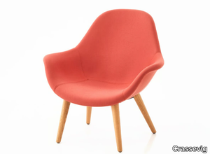 POLA LOUNGE LP/4W - Fabric armchair _ Crassevig