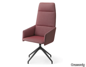 AURA PE PB - Trestle-based high-back executive chair _ Crassevig