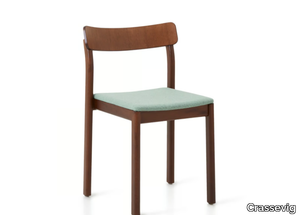 FRISIA RS/SU - Ash chair with integrated cushion _ Crassevig