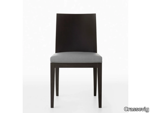 MIRA - Upholstered wooden chair _ Crassevig