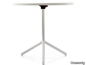 NETT T - Round drop-leaf table _ Crassevig