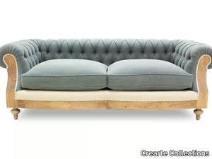 CHESTERFIELD BIG BEN ESSENCE - 3 seater tufted jute sofa _ Crearte Collections