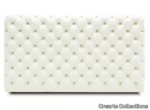 CAPITON CONTEMPORAIN - Tufted upholstered leather headboard _ Crearte Collections