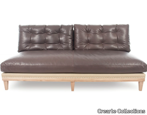 REGENTO CHILL - 3 seater leather sofa _ Crearte Collections