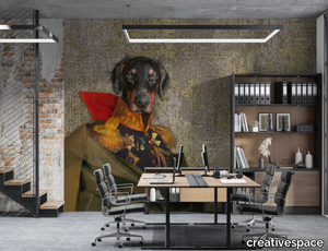 SIRE LORN - Panoramic nonwoven wallpaper _ creativespace