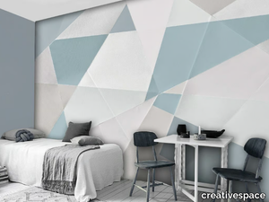 SWEET - Geometric washable wallpaper _ creativespace