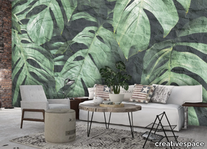 PLANT - Washable Tropical wallpaper _ creativespace