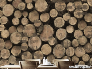 WOOD - Washable nonwoven wallpaper _ creativespace