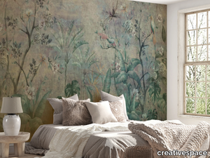 QUIET - Wallpaper with floral pattern _ creativespace