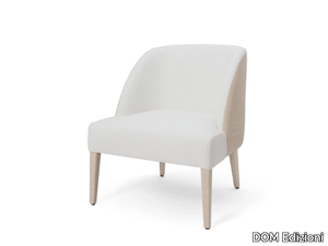 COLETTE RAFFIA TEA - Upholstered fabric easy chair _ DOM Edizioni