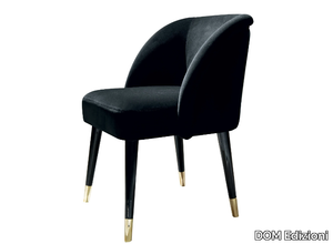 PAULINE DINNER - Upholstered chair with armrests _ DOM Edizioni