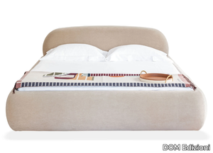 ACHILLE - Upholstered fabric king size bed _ DOM Edizioni
