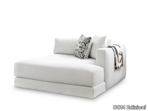 DANIEL - Upholstered fabric day bed _ DOM Edizioni