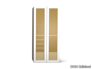 QUISISANA DRESSING - Wardrobe with Vienna straw doors _ DOM Edizioni