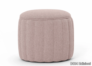 TOGO - Round fabric pouf _ DOM Edizioni