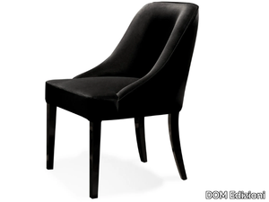 VICKY DINNER - Contemporary style upholstered fabric chair _ DOM Edizioni