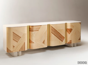 KISHO - Wooden sideboard with doors _ DOOQ