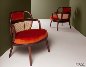 HAVANA - Wooden armchair with armrests _ DOOQ