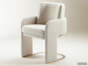 ODISSEIA - Cantilever chair with armrests _ DOOQ