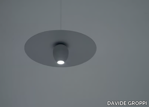 OVONELPIATTO - Metal pendant lamp _ DAVIDE GROPPI