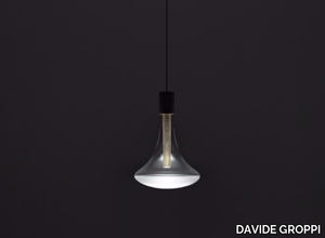 CATHODE - LED glass and metal pendant lamp _ DAVIDE GROPPI