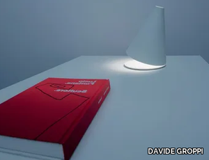 PALPEBRA - Halogen metal table lamp with dimmer _ DAVIDE GROPPI