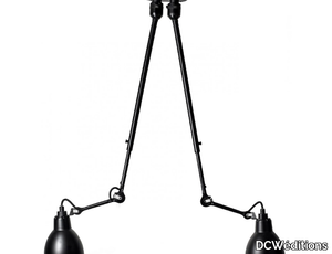 N°302 DOUBLE - Adjustable steel ceiling lamp _ DCWéditions