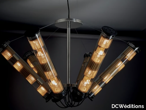 IN THE TUBE SOLAR 6 - LED glass pendant lamp _ DCWéditions