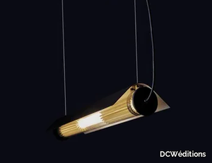 IN THE TUBE 360° WING - LED Borosilicate glass pendant lamp _ DCWéditions