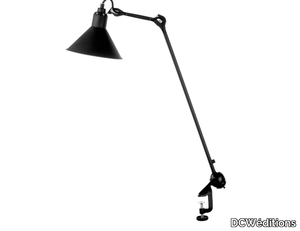 N°201 - Adjustable with swing arm stainless steel desk lamp _ DCWéditions