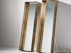 FRAME - Freestanding framed metal mirror _ DE CASTELLI