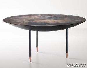 ROMA - Round metal table _ DE CASTELLI