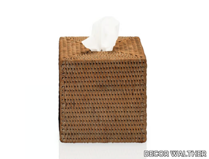 BASKET KBQ - Countertop rattan hand towel dispenser _ DECOR WALTHER