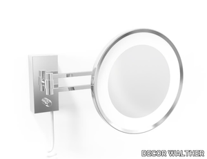 BS 36/V LED - Wall-mounted round shaving mirror with integrated lighting _ DECOR WALTHER